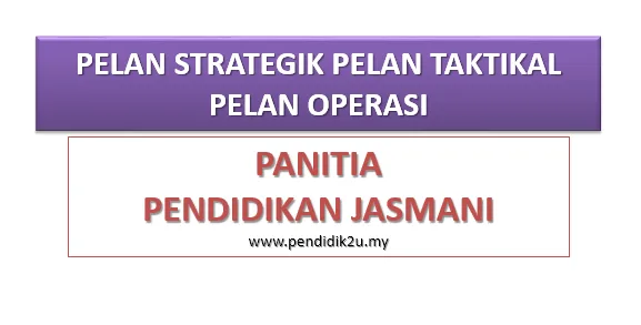 Pelan Strategik Panitia Pendidikan Jasmani