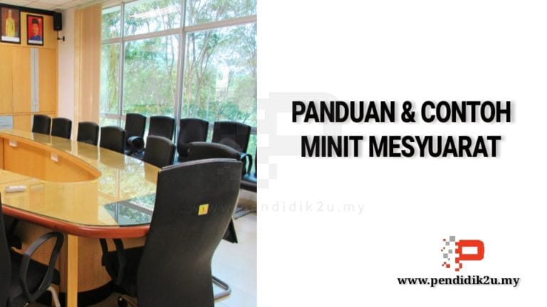 Contoh Minit Mesyuarat Terkini