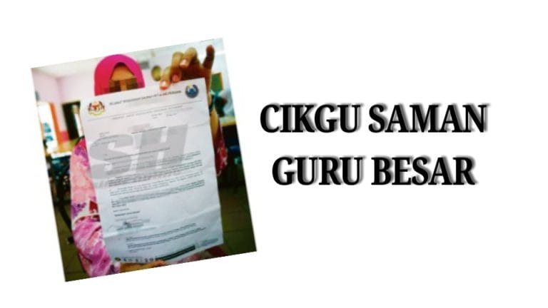 Cikgu Saman Guru Besar dan PPD