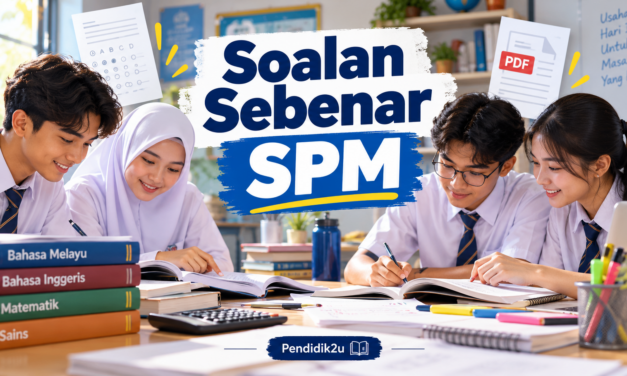 Soalan Sebenar SPM 2025–2021: Koleksi Google Drive PDF Mengikut Subjek