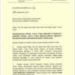 Saya yang menjalankan amanah