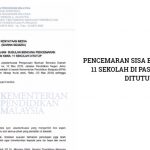 SEKOLAH DITUTUP PASIR GUDANG