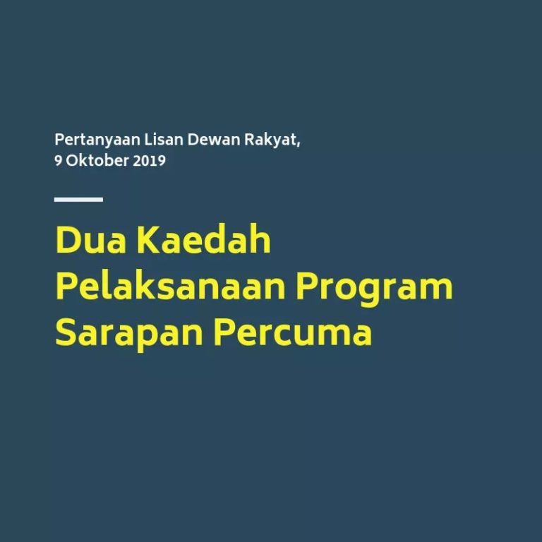 Bagaimana Kaedah Program Sarapan Percuma dilaksanakan?