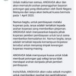 Potongan angkasa ditangguh