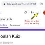 setting form kuiz