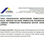 tiada penangguhan lppsa