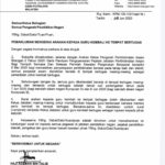 Arahan guru kembali ke tempat bertugas