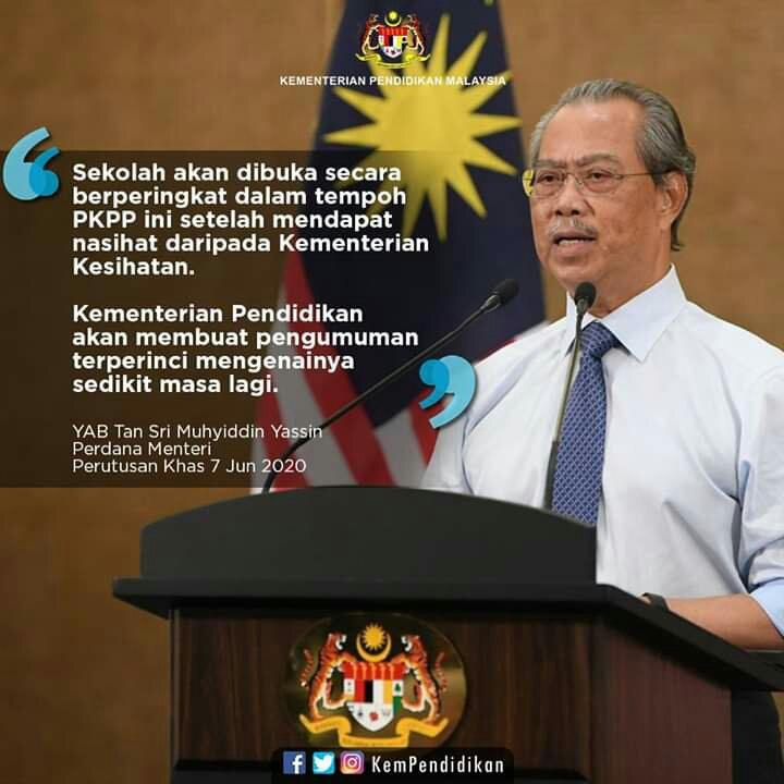 sektor pendidikan dibuka berperingkat