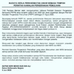 budaya kerja semasa PKPP