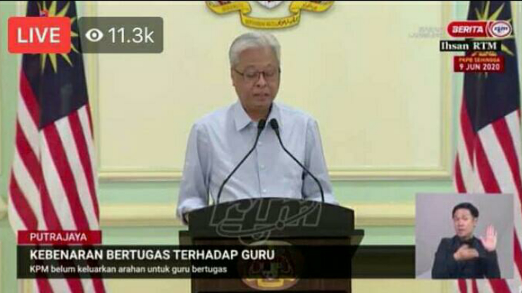 Sekolah Masih Bercuti, Tiada Arahan Guru Hadir Bertugas