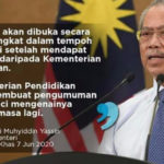sekolah akan dibuka berperingkat