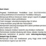 jawatan kosong kader kpm