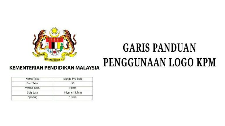 Garis Panduan Penggunaan Logo Rasmi KPM
