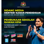 sidang media kpm 19 feb