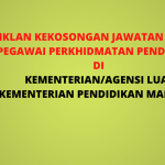 Jawatan Kader Bagi Pegawai Perkhidmatan Pendidikan