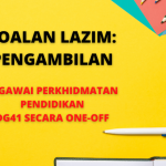 Soalan lazim pengambilan guru secara one off