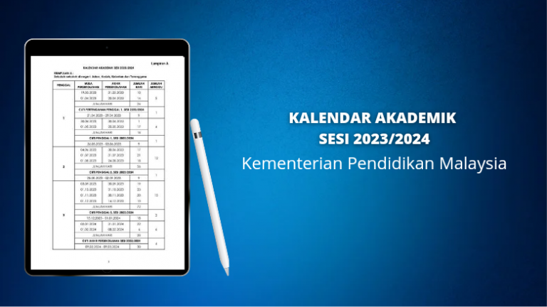 Takwim 2023/2024 Kalendar Akademik KPM