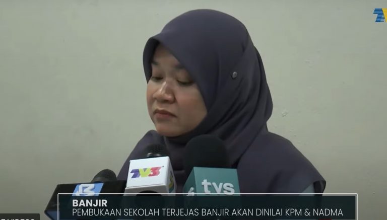 Pembukaan Sekolah Terjejas Banjir Akan Dinilai KPM dan NADMA