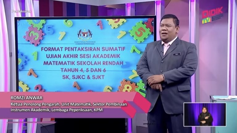 Format UASA Matematik Sekolah Rendah
