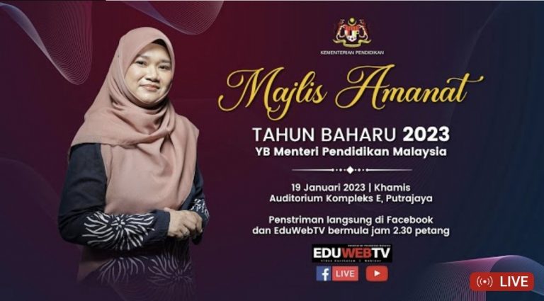 Majlis Amanat Tahun Baharu Menteri Pendidikan