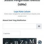lupa password idme