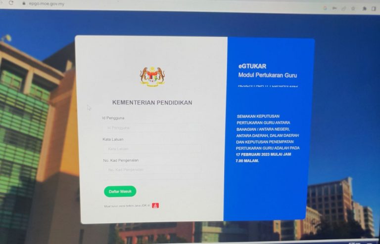 Keputusan eGtukar Sesi Mac 2023 boleh disemak 17 Feb, 7 Malam
