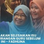 kekurangan guru selesai mac