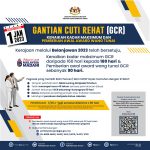 gantian cuti rehat gcr