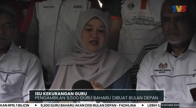 9500 Guru Baharu Akan Ditempatkan Bermula November Ini