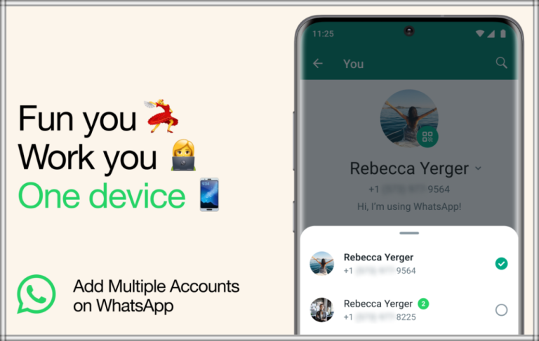 Whatsapp memperkenal fungsi multi-akaun, 2 akaun pada 1 aplikasi sama