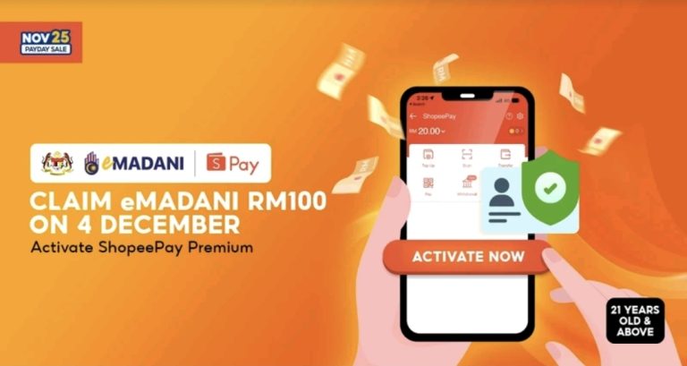 Kredit eMADANI RM100 Untuk B40 dan M40