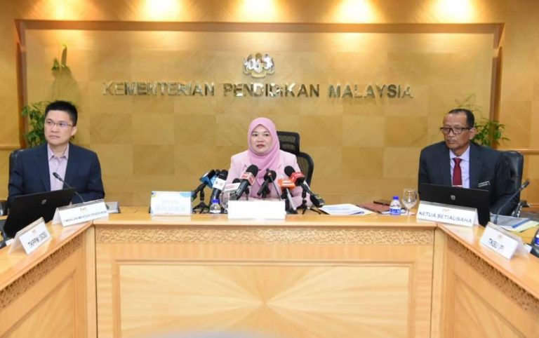 Sidang Media KPM Berkenaan Situasi Institusi KPM Yang Terkesan Kerana Banjir