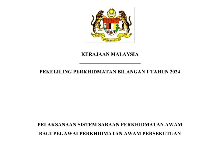 Ringkasan SSPA Sistem Saraan Perkhidmatan Awam