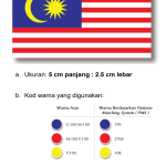 spesifikasi jalur gemilang pada baju sekolah