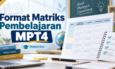 Format Matriks Pembelajaran Tahun 4 (MPT4) 2026: Soalan dan Contoh Item