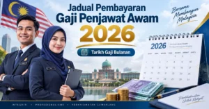 Jadual Pembayaran Gaji Penjawat Awam 2026 dan tarikh gaji bulanan