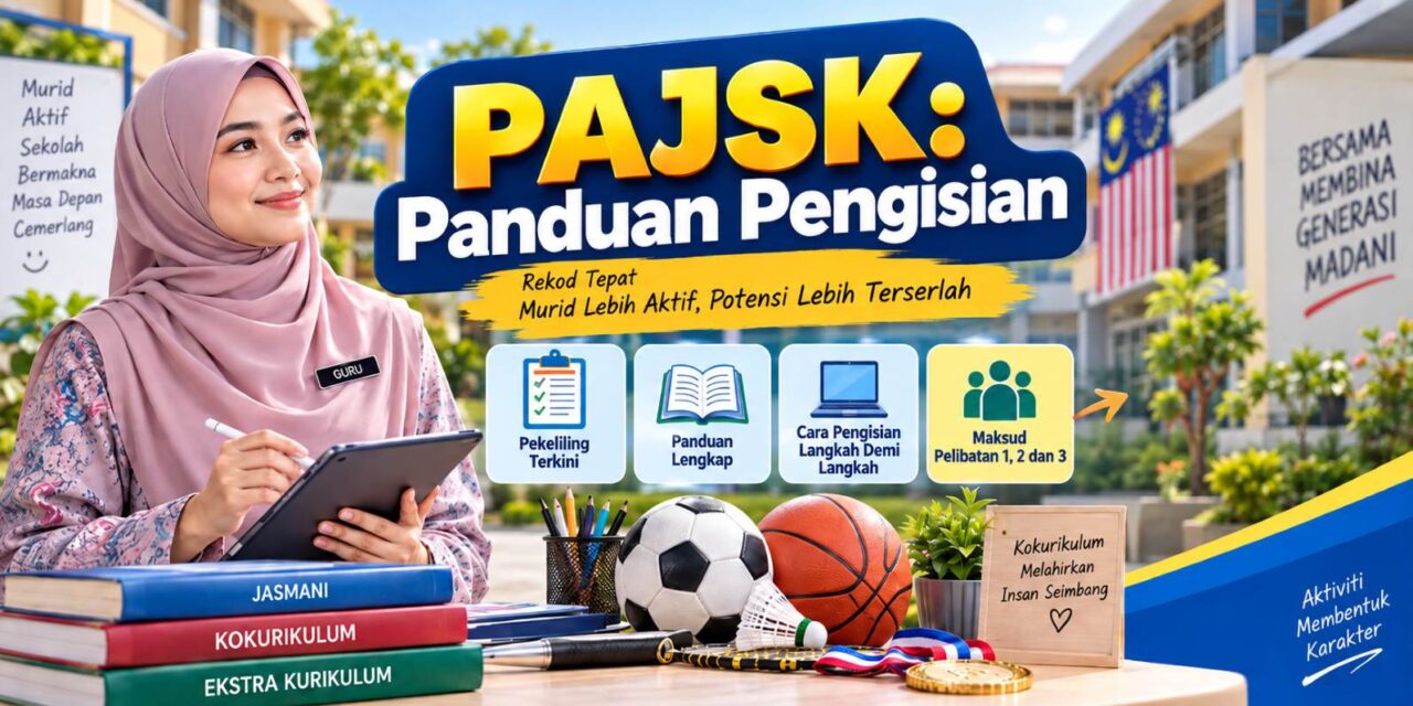 PAJSK KPM: Panduan Pengisian & Pelibatan 1, 2 dan 3