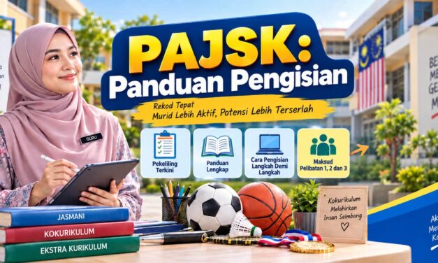 PAJSK KPM: Panduan Pengisian & Pelibatan 1, 2 dan 3