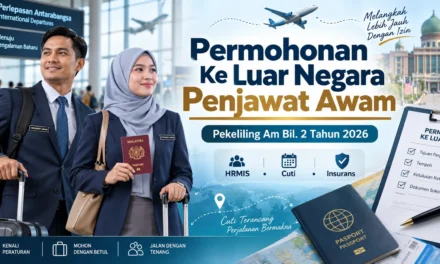 Permohonan Ke Luar Negara Penjawat Awam: Pekeliling 2026 & Panduan HRMIS