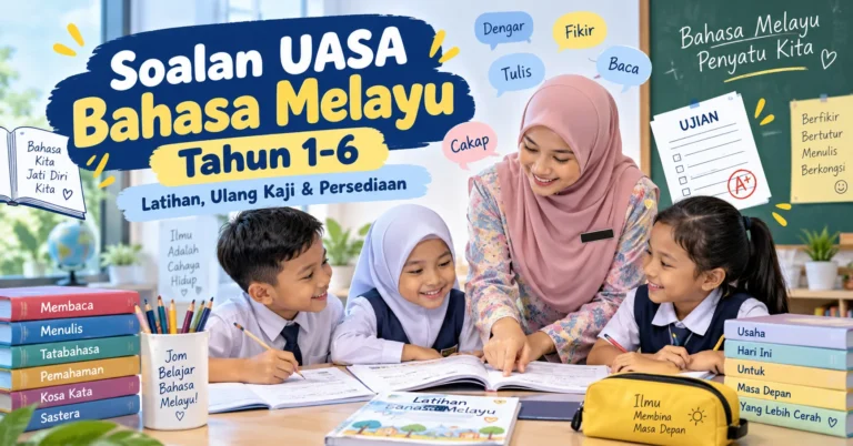 Koleksi Soalan UASA Bahasa Melayu Tahun 1–6: Latihan & Format Terkini