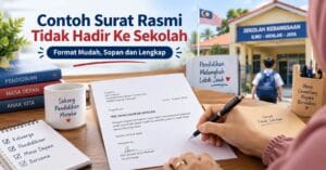 Contoh surat tidak hadir sekolah