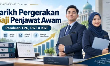 Tarikh Pergerakan Gaji Penjawat Awam: Jadual, TPG, PGT dan KGT
