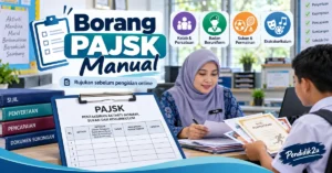 Borang PAJSK Manual untuk rekod kokurikulum murid sebelum pengisian online