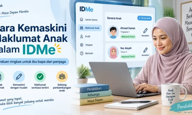 Cara Kemaskini Maklumat Anak dalam IDMe KPM: Panduan Lengkap Ibu Bapa