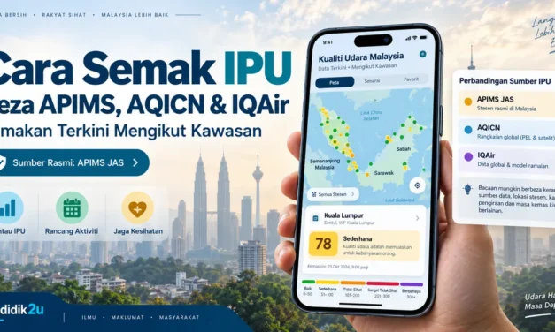 Cara Semak IPU Terkini: Beza Bacaan APIMS, AQICN dan IQAir