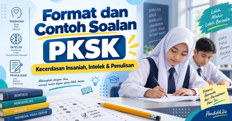 Format dan Contoh Soalan PKSK: Kecerdasan Insaniah, Intelek dan Penulisan