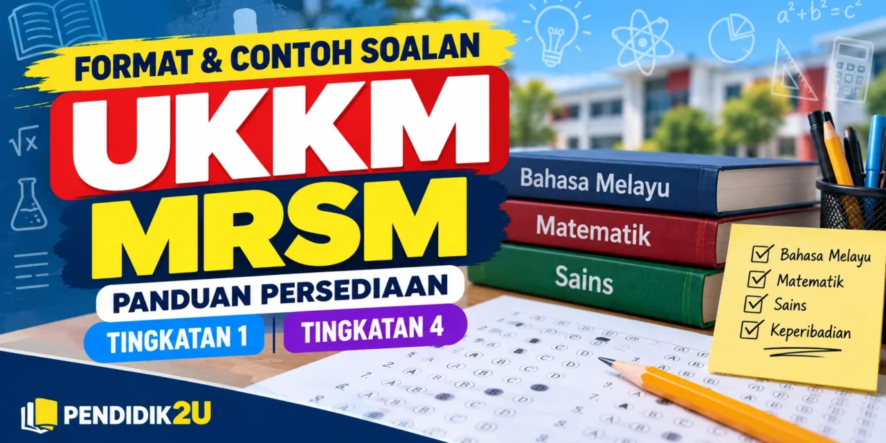 Format dan Contoh Soalan UKKM MRSM: Panduan Persediaan Tingkatan 1 & 4