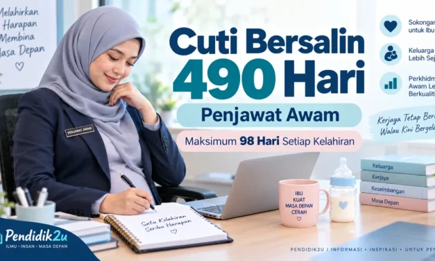 Cuti Bersalin 490 Hari Penjawat Awam: Maksimum 98 Hari Setiap Kelahiran