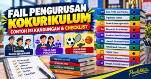Fail pengurusan kokurikulum: contoh isi kandungan, susunan 10 pembahagi dan checklist guru penasihat