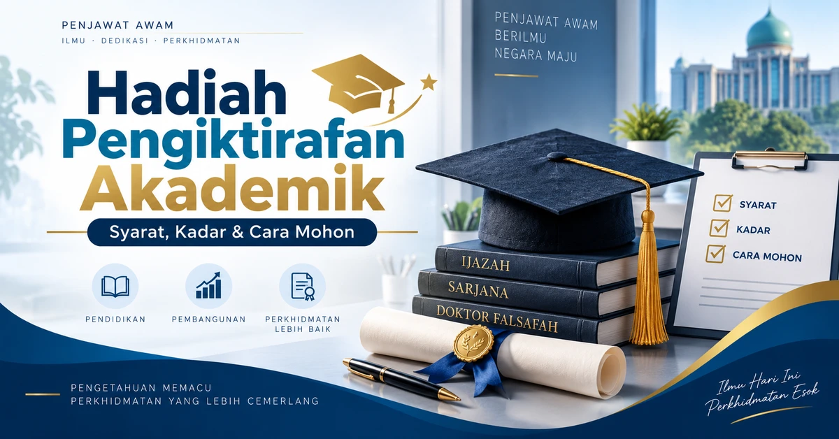 Hadiah Pengiktirafan Akademik (HPA): Syarat, Kadar Bayaran dan Cara Memohon